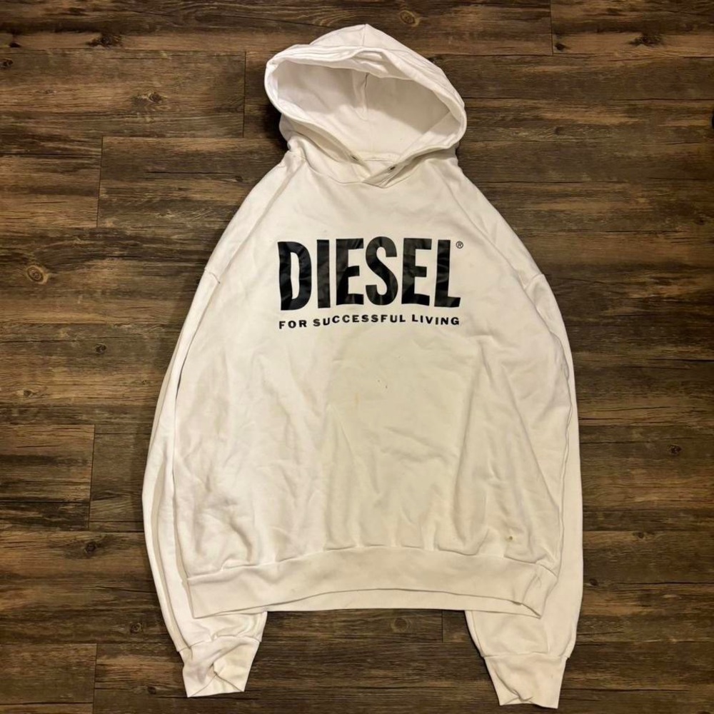 White Diesel Hoodie